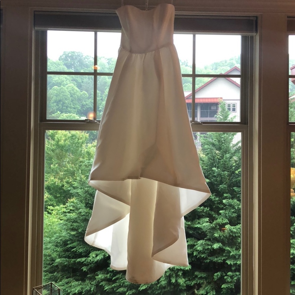 DB Studio wedding gown, ivory, size 2, worn once